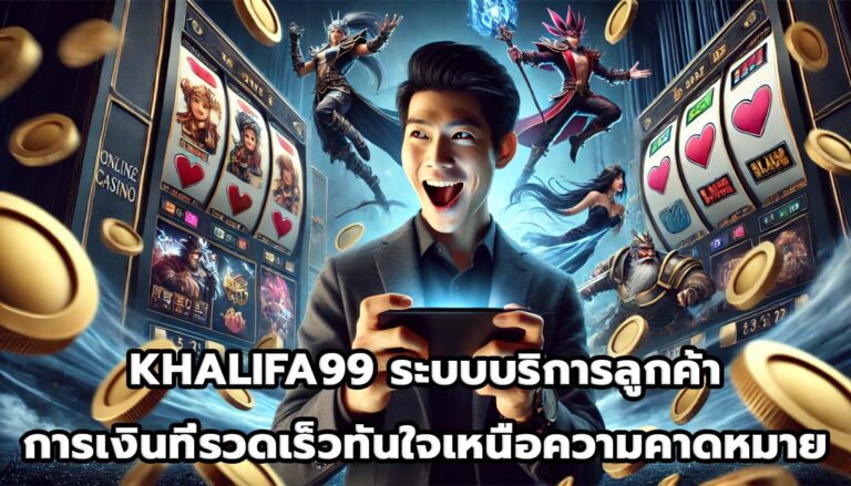 KHALIFA99 ระบบบริการลูกค้าและการเงินที่รวดเร็วทันใจเหนือความคาดหมาย-3