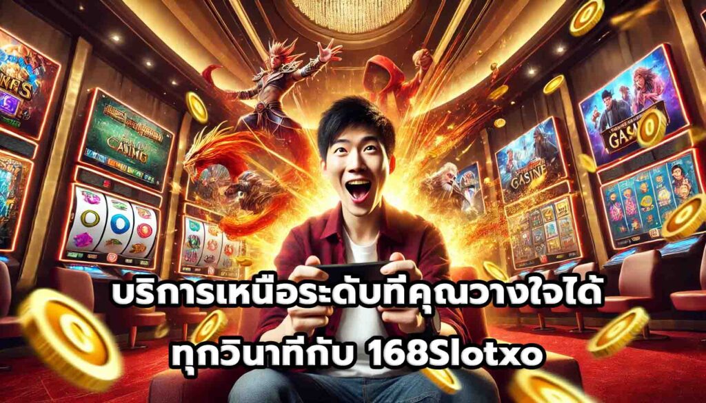 บริการเหนือระดับที่คุณวางใจได้ทุกวินาทีกับ 168Slotxo-14