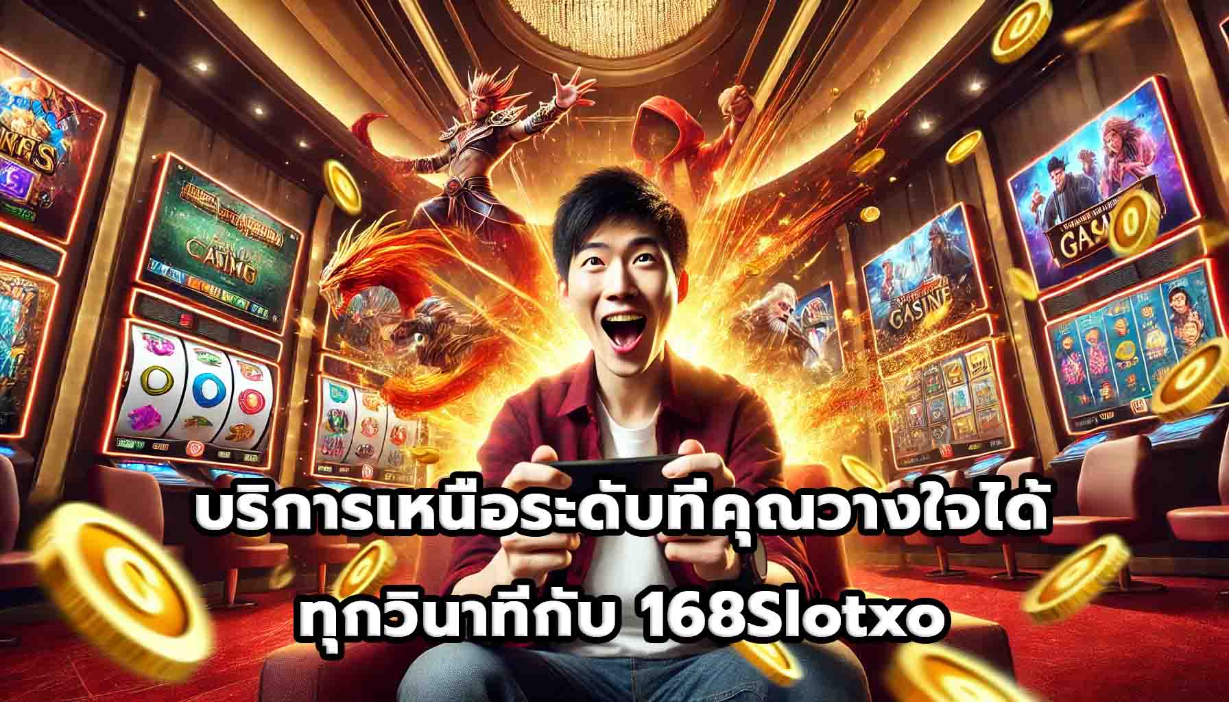 บริการเหนือระดับที่คุณวางใจได้ทุกวินาทีกับ 168Slotxo-14