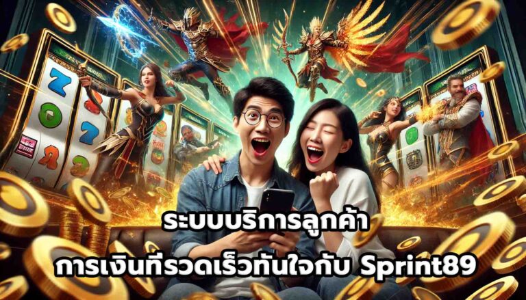 ระบบบริการลูกค้าและการเงินที่รวดเร็วทันใจกับ Sprint89-12